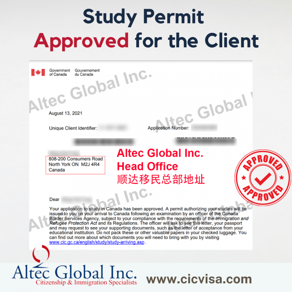 Study Permit Approval