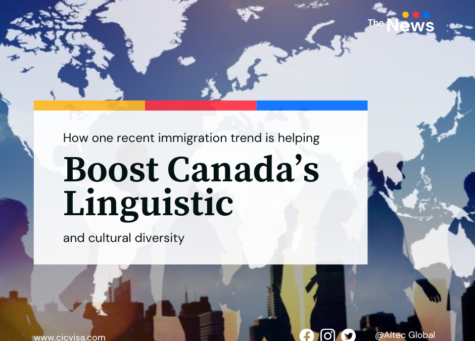 How one recent immigration trend is helping boost Canada’s linguistic and cultural diversity
