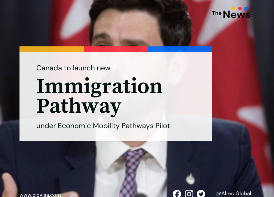 Canada to introduce new refugee pathway under Economic Mobility Pathways Pilot