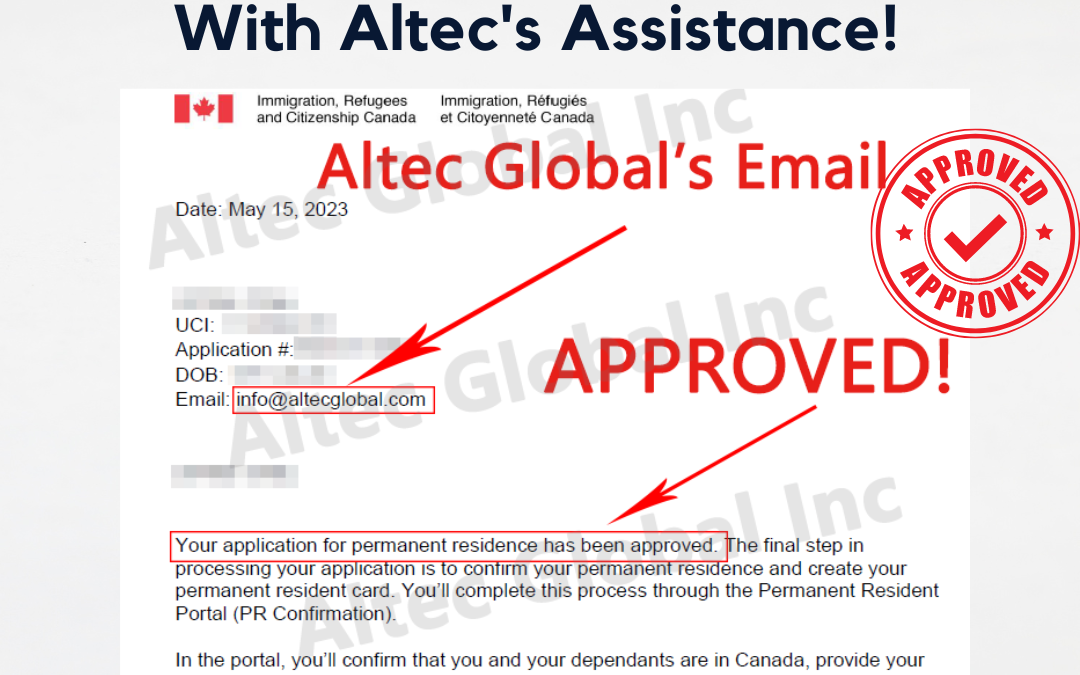 Successful case: SUV application approved with Altec’s Assistance!