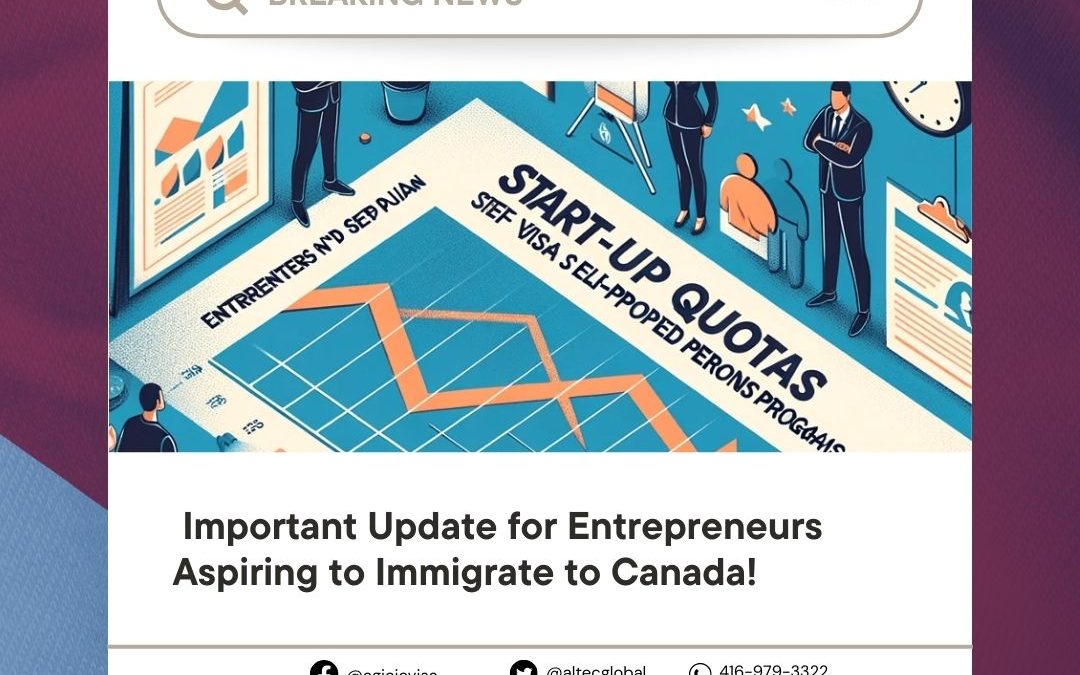 Important Update for Canada Business Immigration